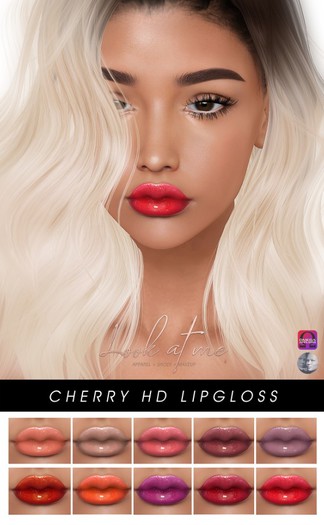 Look At Me. Cherry HD Lipgloss / GENUS