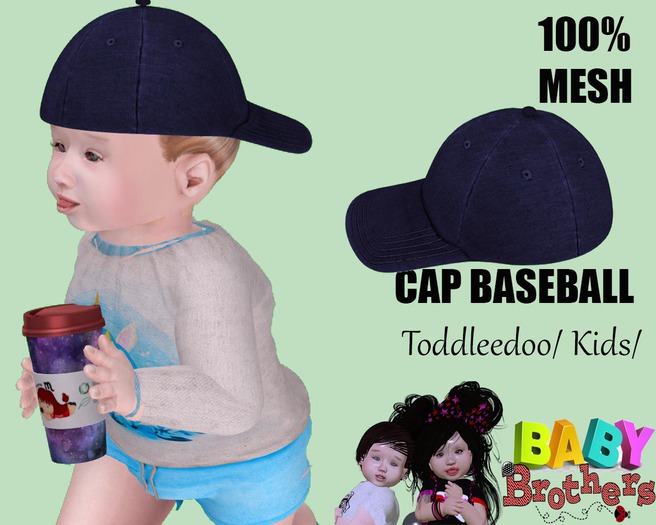 *BB*  CAP BASEBALL  Kids / tooddlee