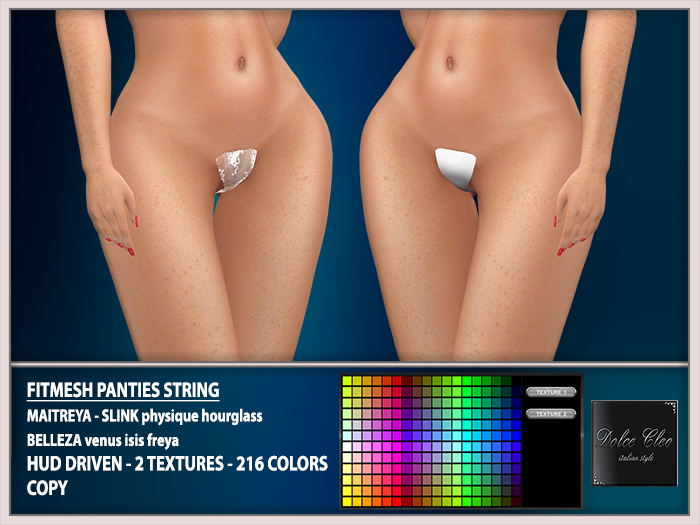 Dolce Cleo ::: Fitmesh Panties String - ADD me