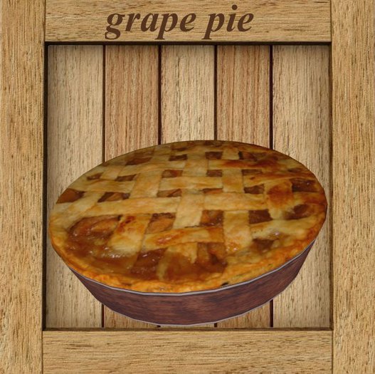 Tarta de uva / Pie os grape [G&S] grape pie