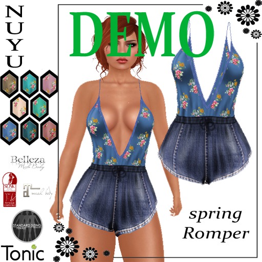 NUYU Spring Romper Demo