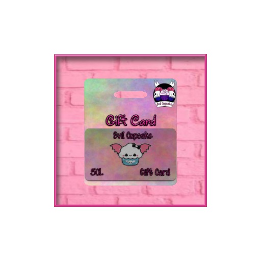 .:. Evil Cupcake .:. Gift Card 50L {Add}