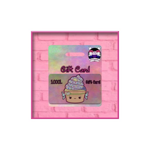 .:. Evil Cupcake .:. Gift Card 1000L {Add}