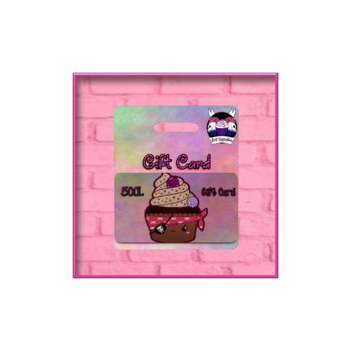 .:. Evil Cupcake .:. Gift Card 500L {Add}