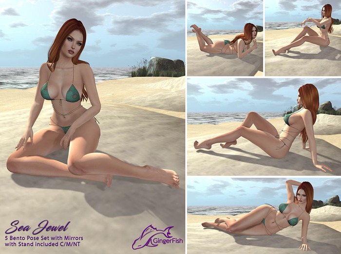 GingerFish Poses - Sea Jewel