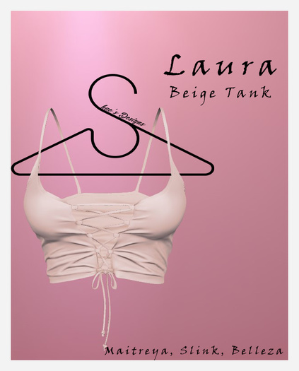 *Shae's Laura Tanks Beige