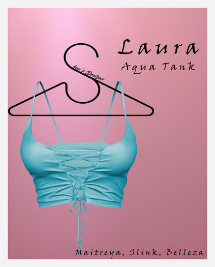 *Shae's Laura Tanks Aqua