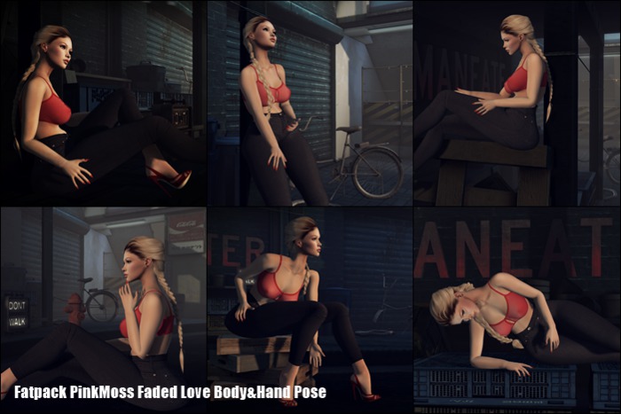 FATPACK- PinkMoss Faded Love Body&Hand Pose
