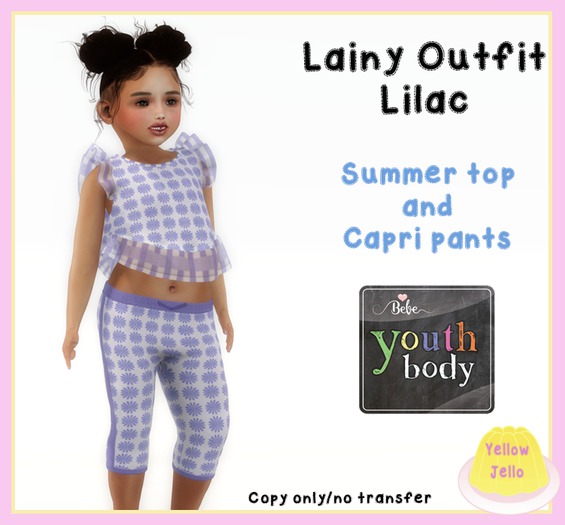 YJ - Lainy Outfit - Lilac (add me)