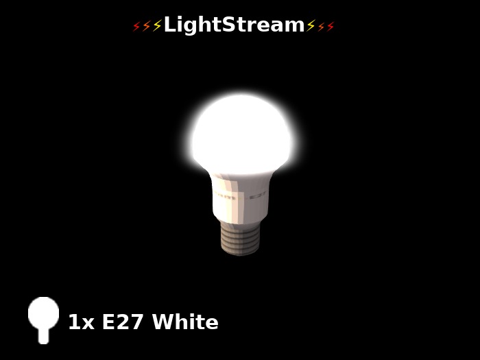 LightStream Standard Bulb White E27