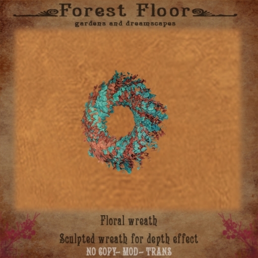 ~*Forest Floor*~ Fall Wreath - Mixed Leaves 4