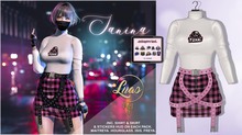 Luas Janina White & Pink