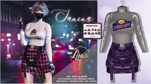 Luas Janina Grey & Purple