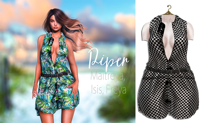 UNA. Piper  Blouse SkaWhite