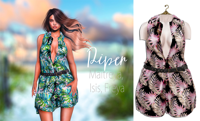 UNA. Piper  Blouse FloralPink