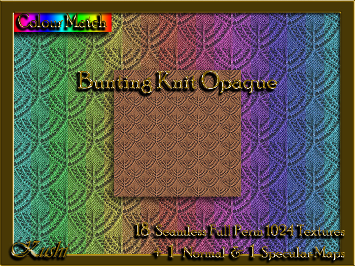 !Kushi! BuntingKnitOPAQUE Textures -WearToUnpack