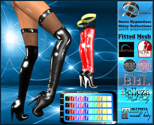 ☾ⅅⅅ☽ ☣ Boots Hypnotizes Shiny Reflections ☣ 