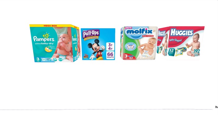 bundle of diapers