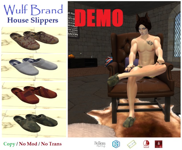 WB House Slippers DEMO