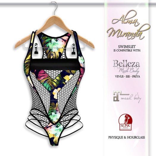 .: AlmaMiranda :. Tropical Net Swimsuit