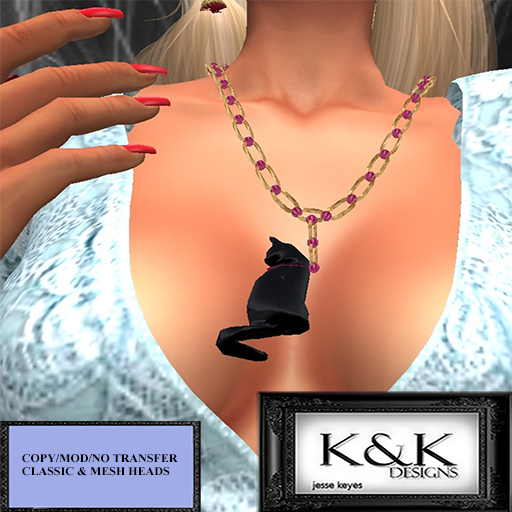 Black Cat Necklace