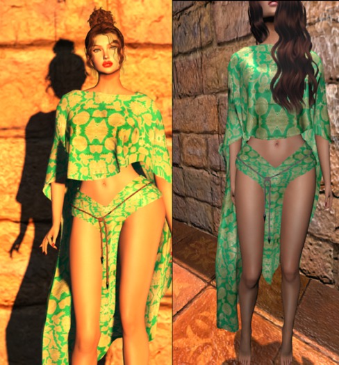 First Girl-Attires-Silks2-Green1-Maitreya