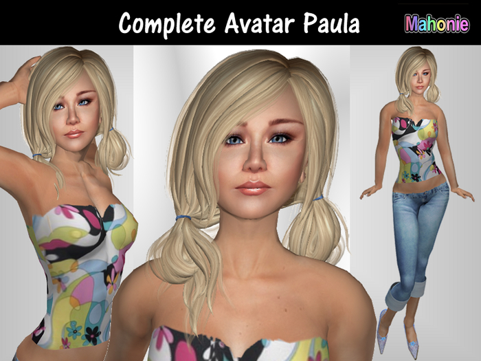 Complete Avatar - Paula (Mahonie Shop)