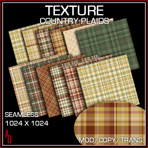 Textures - Country Plaids
