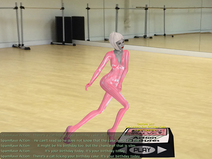 Cat Licking Your Birthday Cake