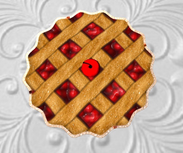 Cherry Pie Lattice Top