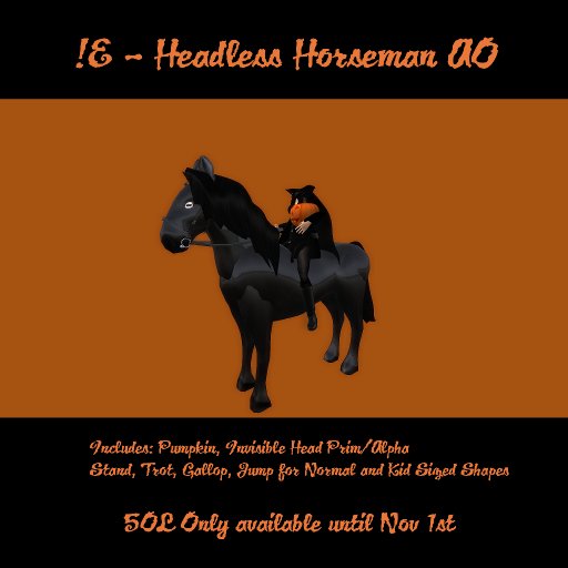 !E - Headless Horseman AO