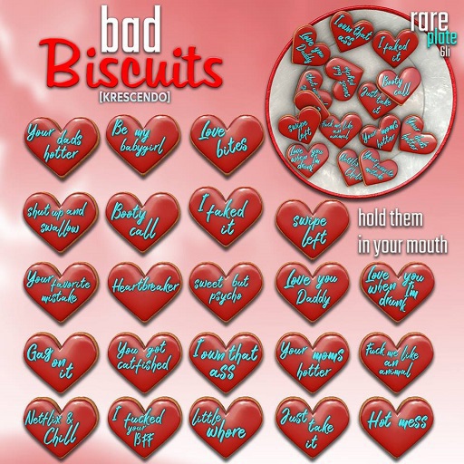 [Kres] Bad Biscuits - Plate - RARE (rezz me)
