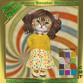Peeps Dinkies Groovy Sweater Skirt Set Pattern 03