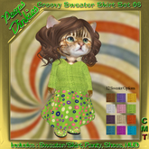 Peeps Dinkies Groovy Sweater Skirt Set Pattern 06