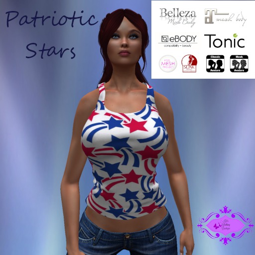 Patriotic Stars Tank Top