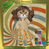 Peeps Dinkies Groovy Sweater Skirt Set Pattern 08