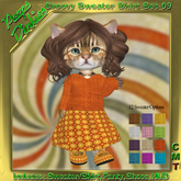Peeps Dinkies Groovy Sweater Skirt Set Pattern 09