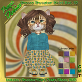 Peeps Dinkies Groovy Sweater Skirt Set Pattern 10