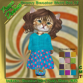 Peeps Dinkies Groovy Sweater Skirt Set Pattern 12