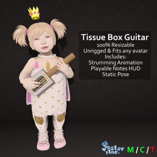 [Jester Inc.] Tissue Box Guitar! - BOXED