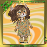 Peeps Dinkies Groovy Off Shoulder Dress Pattern 08