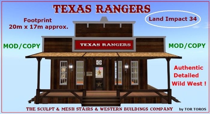 WW TEXAS RANGERS  OFFICE (34 Li)