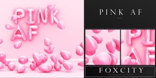 FOXCITY. Photo Booth - Pink AF
