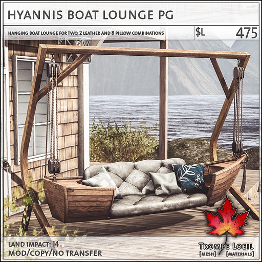 Trompe Loeil - Hyannis Boat Lounge PG [mesh]