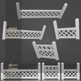 !Lyrical B!zarre Templates! - Fence Style 3 MESH DAE Version
