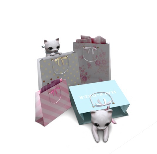 +Half-Deer+ First Class Kitty - Shopaholics - Snow RARE