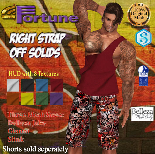 Fortune Right Strap off Solids