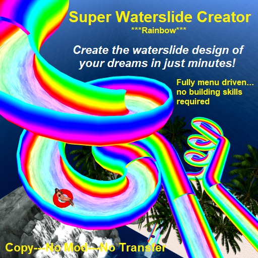 Super Waterslide Creator ***Rainbow***