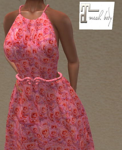 Chele's Red Roses Gown - MAITREYA(B)