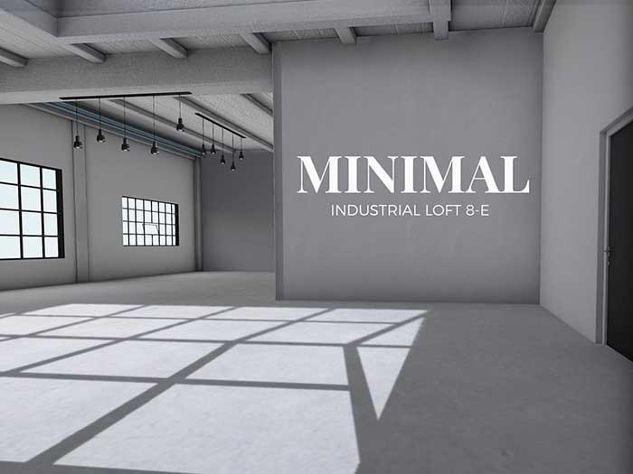 MINIMAL - Industrial Loft 8-E skybox